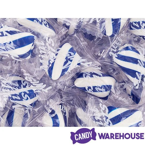 Atkinson Hard Candy Twists - Blue And White : 5LB Bag - Image 4
