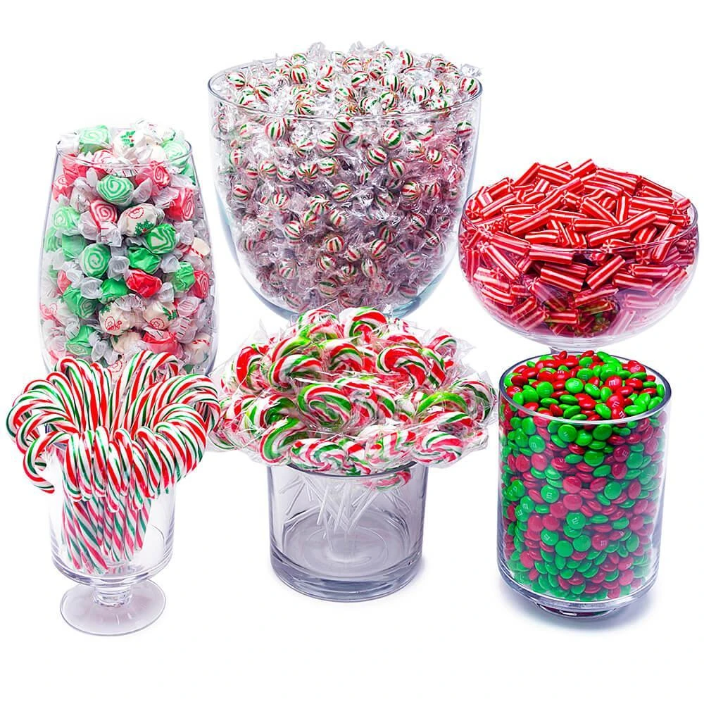 Christmas Candy Bar Table Assortment
