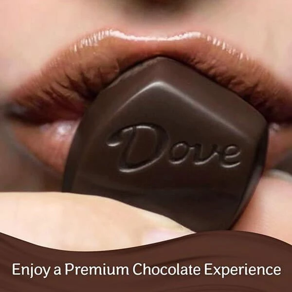 Dove Dark Chocolate Peanut Butter Squares: 28-Piece Bag - Image 4