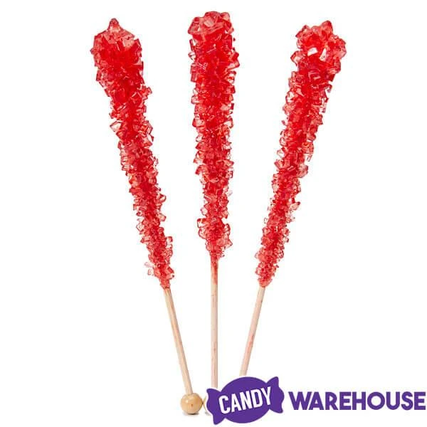 Espeez Rock Candy Crystal Sticks - Red: 36-Piece Tub - Image 2