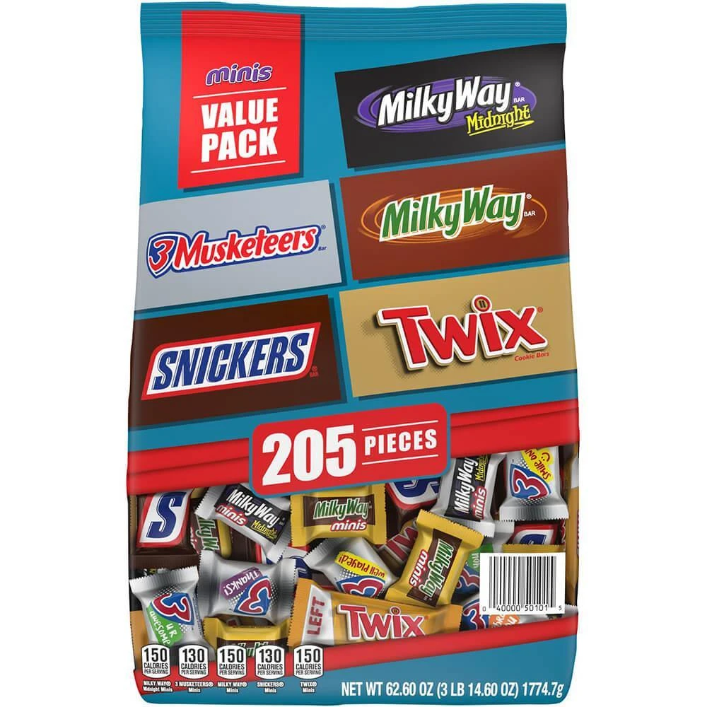 Mars Chocolate Favorites Minis Assortment: 62-Ounce Bag