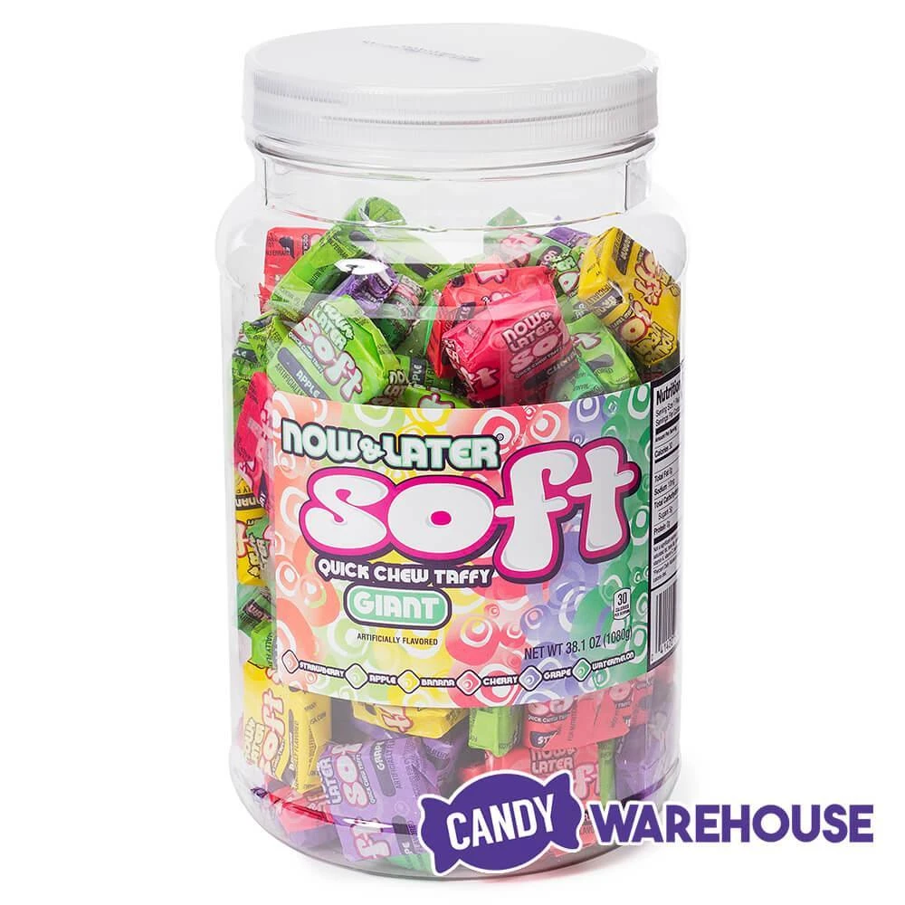 Now And Later Soft Taffy Squares - Assorted: 120-Piece Tub - Image 2