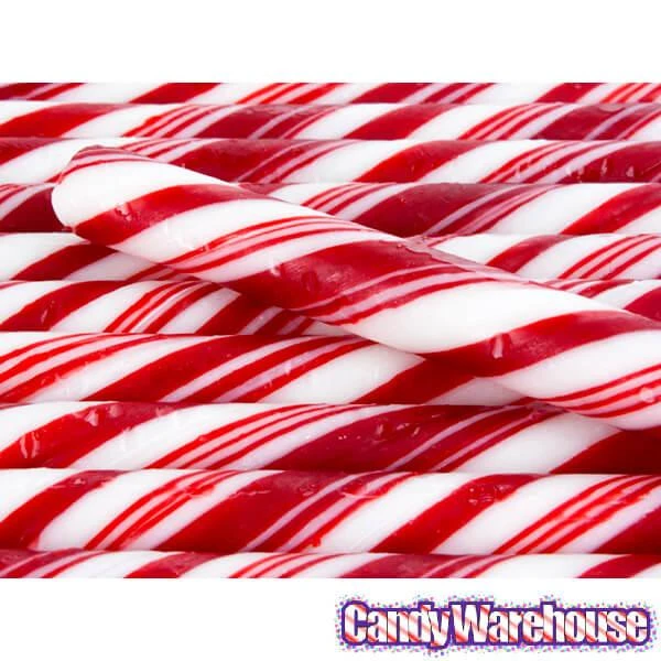 Old Fashioned Hard Candy Sticks - Peppermint: 80-Piece Box - Image 2