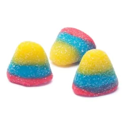 Pufflettes Gummy Bites - Tropical Rainbow: 1KG Bag
