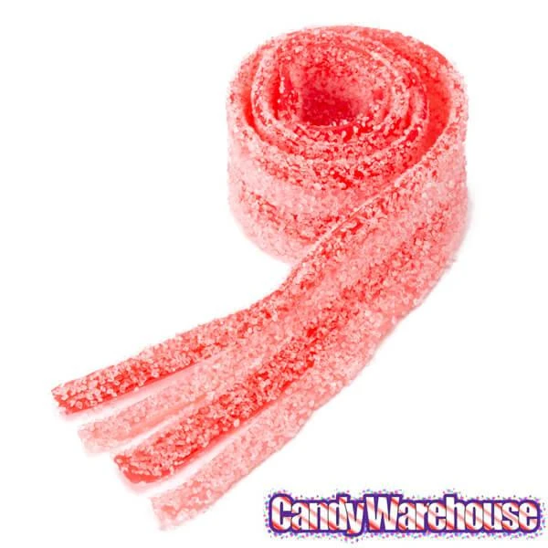 Sour Power Belts Candy - Raspberry-Cherry: 3KG Bag - Image 5