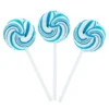 Squiggly Pops Petite Swirl Lollipops - Blue Raspberry: 24-Piece Jar