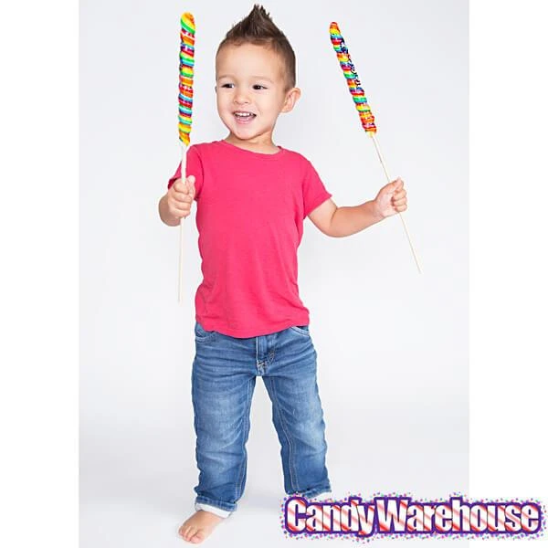 Unicorn Pops 2.5-Ounce Twist Suckers - Rainbow: 36-Piece Case - Image 2