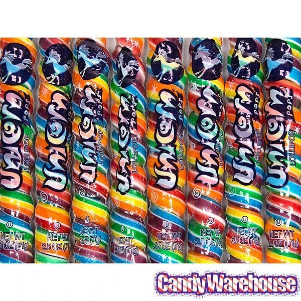 Unicorn Pops 2.5-Ounce Twist Suckers - Rainbow: 36-Piece Case - Image 5